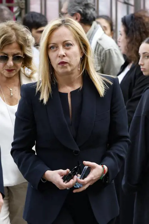 Giorgia e le lacrime da premier e mamma