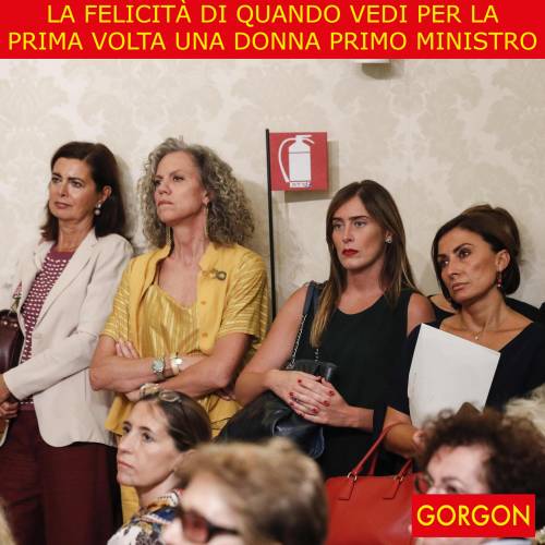 La satira del giorno. Solidarietà femminile