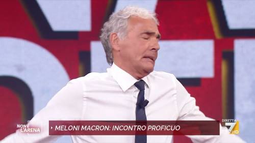 "La presidente? Il Paese va a balle in aria". Giletti sbotta in diretta