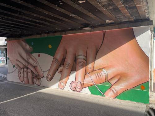Il murales antismog contro le discriminazioni promosso ​da JTI Italia e Save the Planet