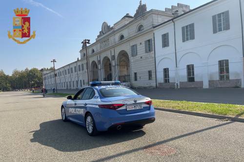 Una volante della polizia a Modena
