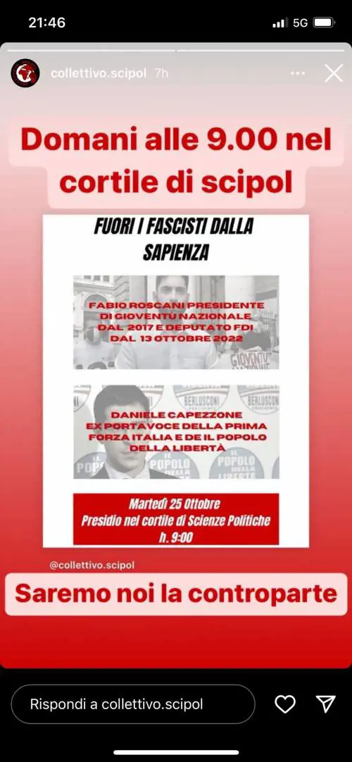 "Squadrismo dei collettivi universitari e silenzio della sinistra: è normale?"