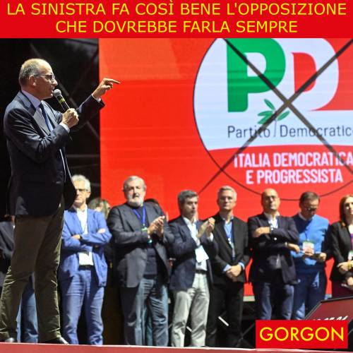 La satira del giorno. L'opposizione di sinistra