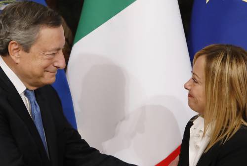 Draghi è un "alleato" di Giorgia Meloni