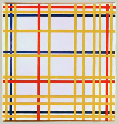 Il quadro di Mondrian al contrario resta così. A conferma che l'arte astratta è un'opinione