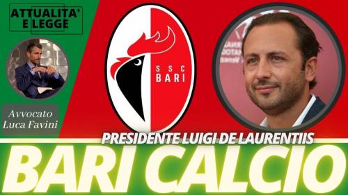 Parla Luigi De Laurentiis: "La mia sfida con il Bari"