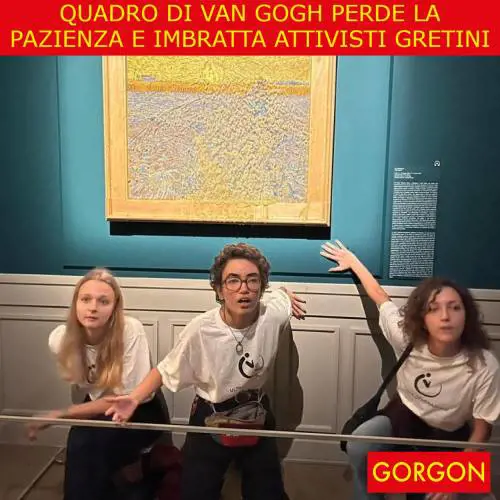 La satira del giorno. Van Gogh non ci sta