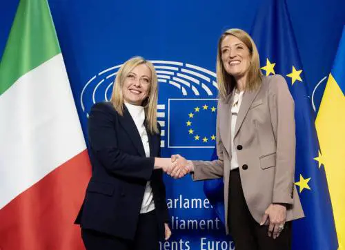 "Il" presidente e "La" Metsola 