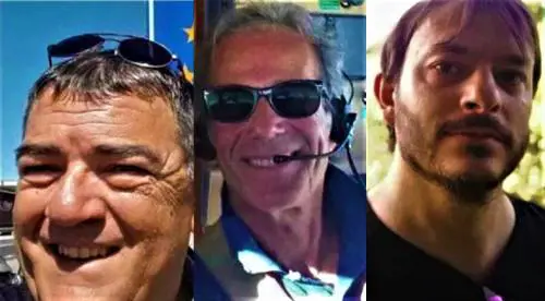 Da sinsitra: Maurizio De Girolamo, Luigi Ippolito e  Andrea Nardelli