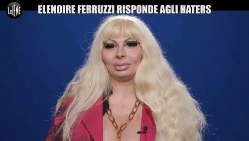 "Per rifarmi ho speso 200mila euro". Elenoire Ferruzzi senza freni