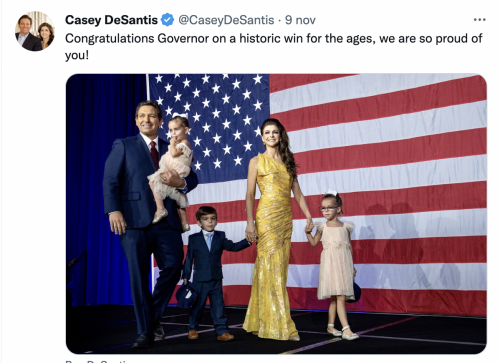 Casey DeSantis, chi è la moglie del governatore della Florida
