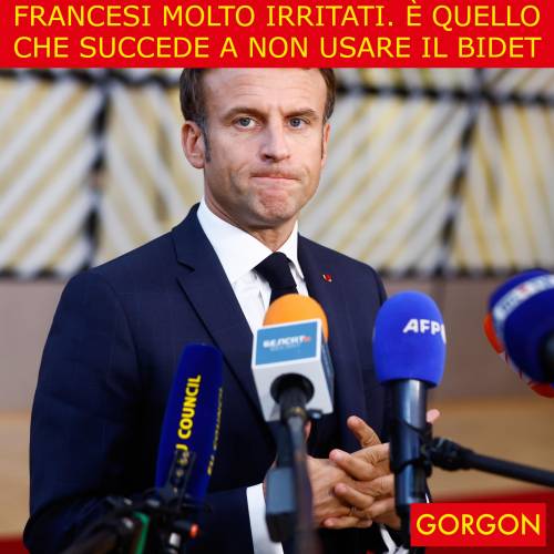 La satira del giorno. Francesi molto irritati