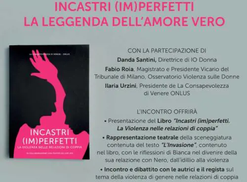 Incastri (im)perfetti, un libro e uno spettacolo contro la violenza di coppia