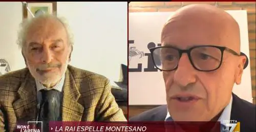 "Cialtrone", "Ti prende per il c...". Scontro Lerner-Sallusti su Montesano