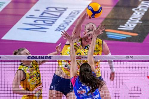 Il volley femminile Conegliano espugna il Palaigor di Novara in tre set