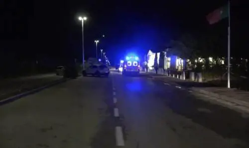 I soccorsi giunti sul posto dopo l'episodio