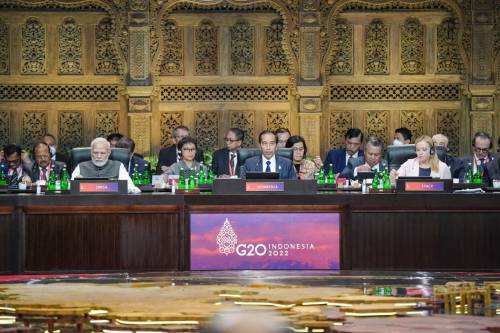 "Condanniamo la guerra". La maggioranza del G20 contro la Russia