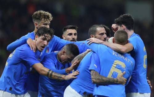 L'Italia batte l'Albania. Paura per l'infortunio di Tonali