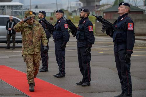 Il Comandante del COVI in visita ai militari italiani in Kosovo
