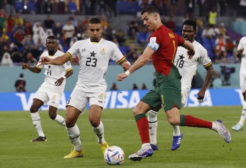 Il Portogallo stende il Ghana e CR7 entra nella storia dei Mondiali