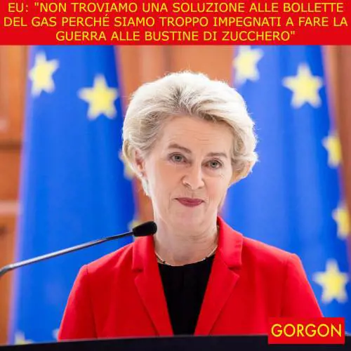 Ecco la satira del giorno. Gli impegni dell'Europa