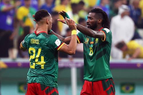 Grande successo del Camerun contro il Brasile