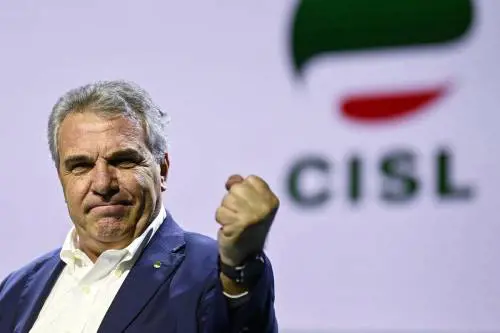 Il segretario della Cisl Luigi Sbarra