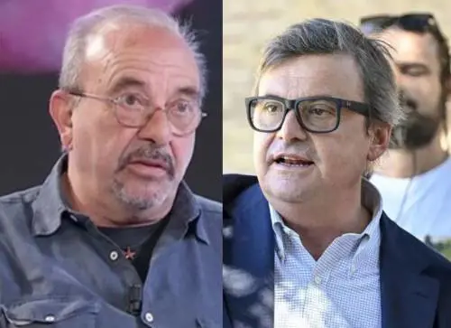 "Qui i tuoi amici...". Così Calenda gela Vauro: lo scontro social