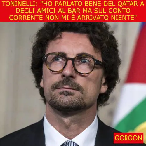 La satira del giorno. La delusione di Toninelli