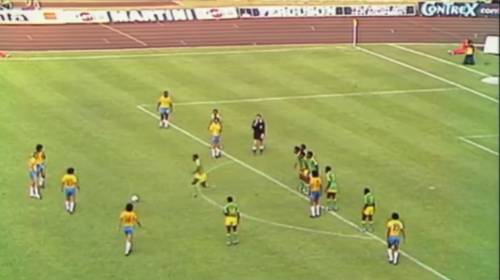 Lo Zaire e quel calcio al pallone passato nella storia nel mondiale del 1974