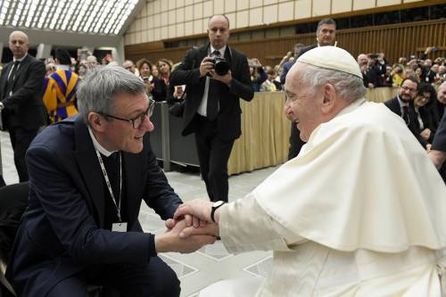 Landini va da Papa Francesco in cerca di una benedizione. "Bravo quel ragazzo..."
