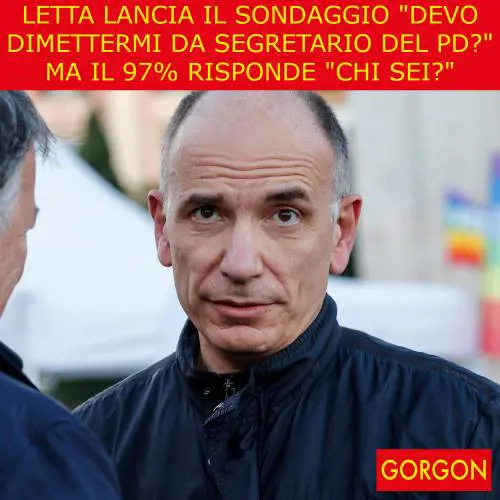 La satira del giorno. Letta lancia il sondaggio
