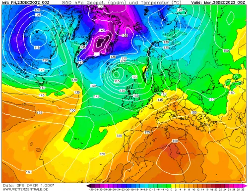 Bolla africana sull’Italia: cosa succederà a Natale e Santo Stefano