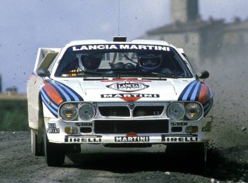 Lancia 037 al rally di Sanremo