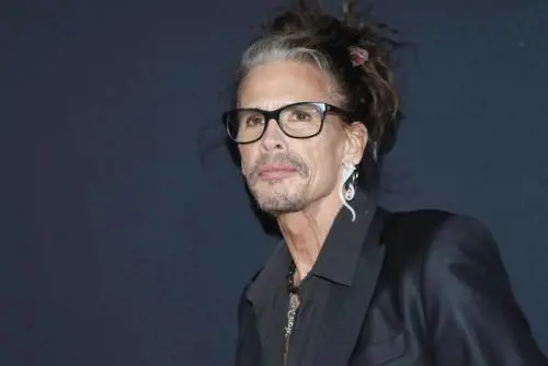 Il cantante degli Aerosmith Steven Tyler 