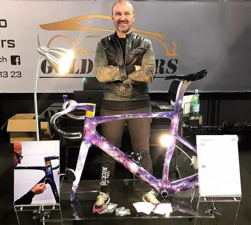 L'ingegnere "ciclista" che fa bici coi diamanti