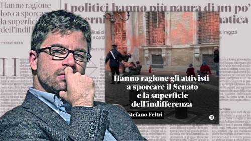 Lo gnegnegne di Feltrino, paleo-ecologista che sta con chi imbratta