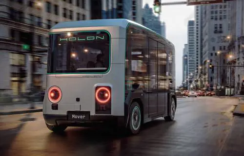 Holon Mover, lo shuttle autonomo by Pininfarina