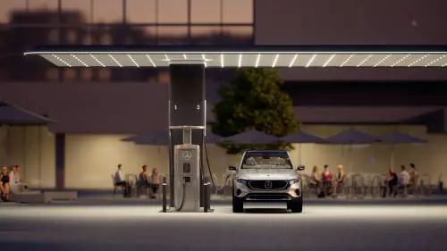 Rete di ricarica ad alta potenza, Mercedes pronta a realizzare la sua infrastruttura