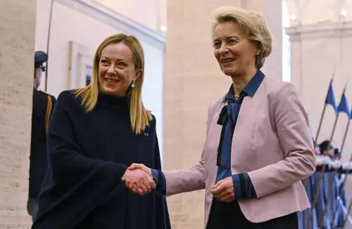 Vertice Meloni-Von der Leyen: ecco i dossier sul tavolo