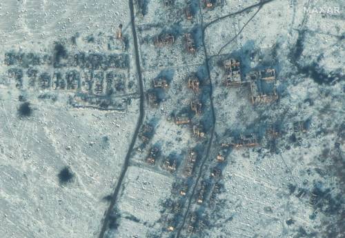 L'Ucraina orientale devastata: le immagini satellitari svelano l'apocalisse