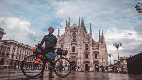 In bici da Milano a Miami per dire stop alla plastica