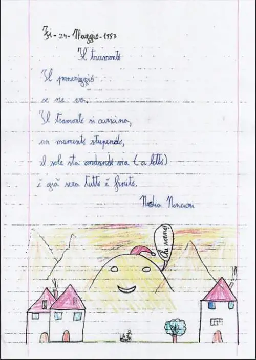L'operazione "Tramonto" e la poesia di Nadia