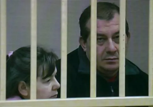 Olindo Romano e Rosa Bazzi durante uno dei processi