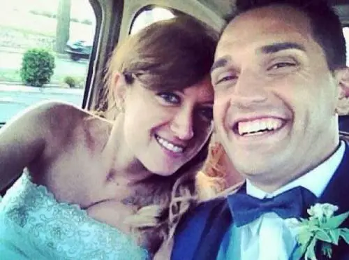 In foto, Viviana Delego e il marito