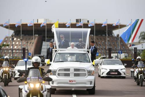 "I cristiani coscienza di pace nel mondo": l'appello di Papa Francesco in Congo