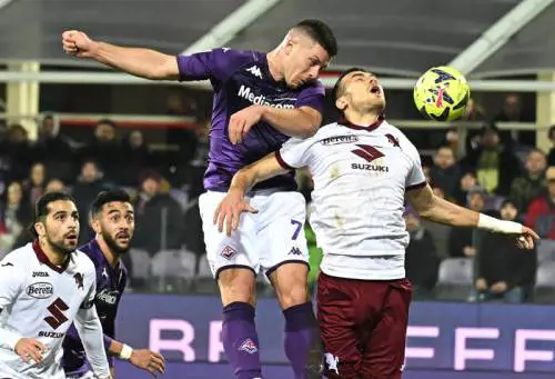 La rete del vantaggio di Luka Jovic