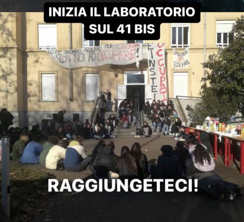 "Laboratorio sul 41 bis". Nel liceo di Torino continua l’occupazione politica
