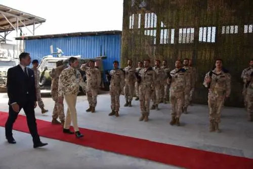 La visita di una delegazione della Difesa italiana nel Corno d'Africa