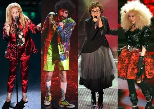 Sanremo: i sette look più brutti di tutti i tempi visti all'Ariston